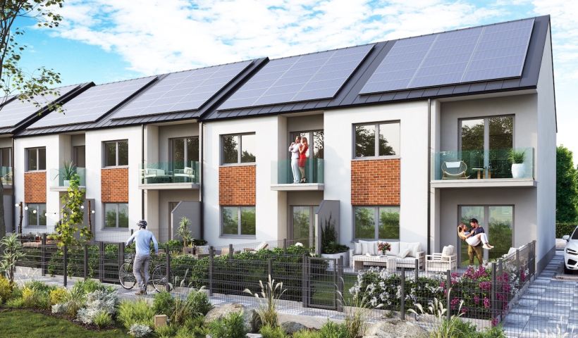 Mieszkania w szeregowcach - Chojęcin Parcele, ul. Bukowa