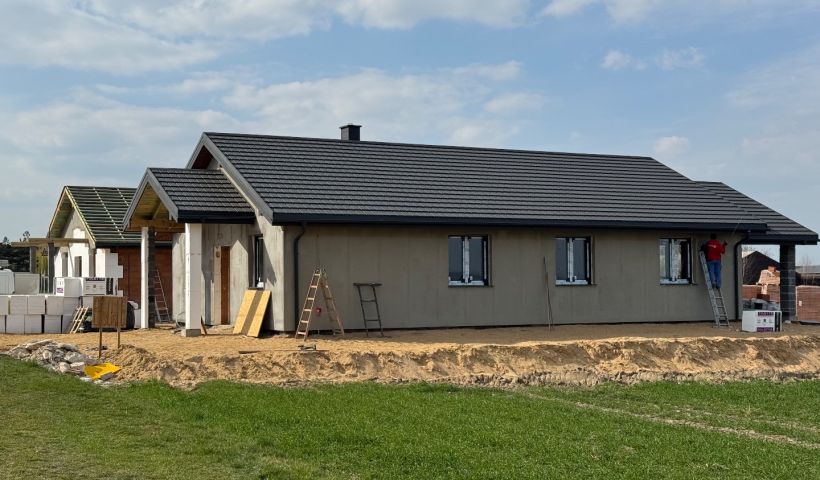 Domy parterowe w Słupi Pod Kępnem